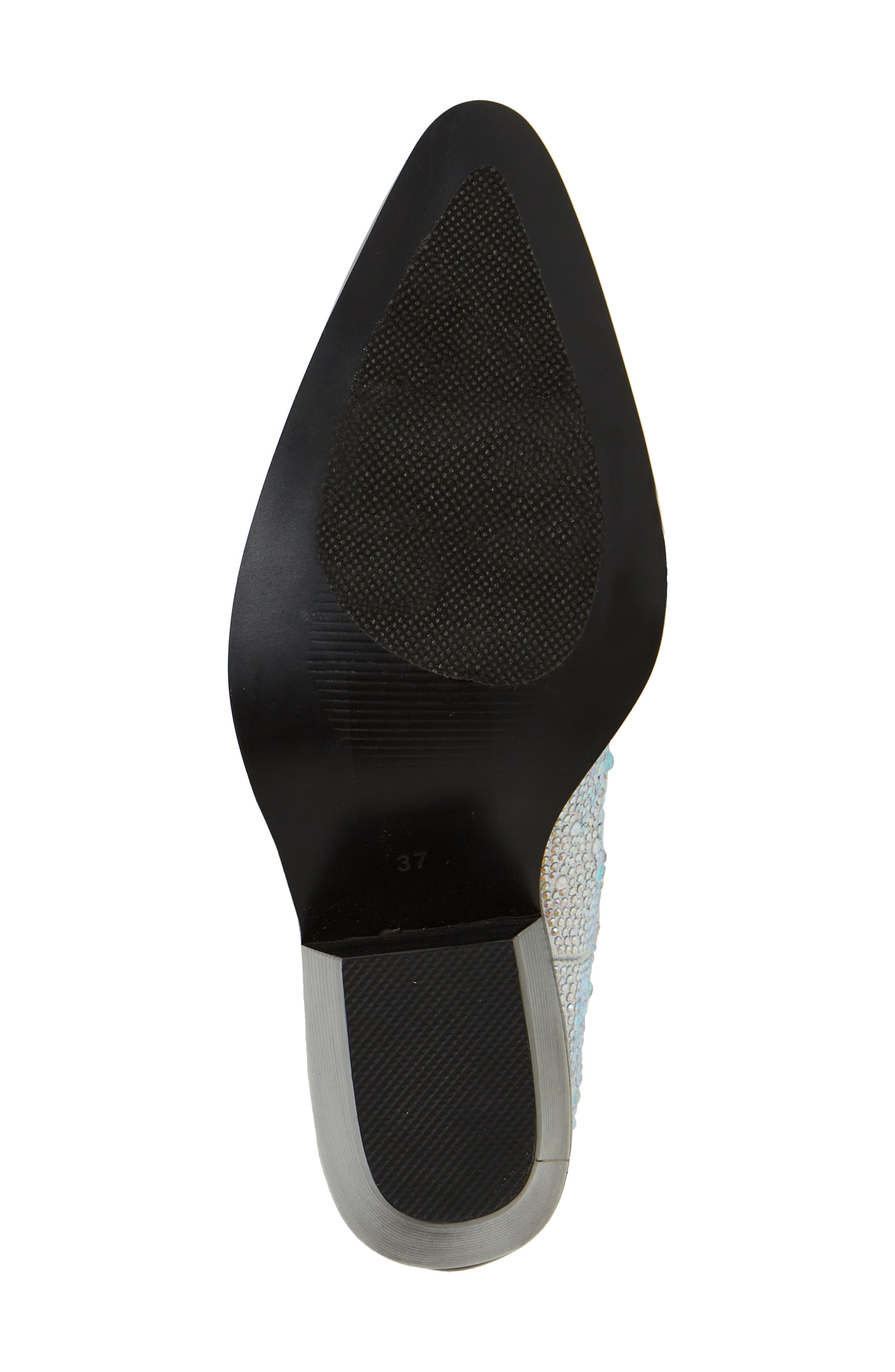AZALEA WANG Boosts Crystal Western Boot, Alternate, color, 