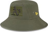New Era Men's New Era  Green Oakland Athletics 2023 Armed Forces Day Bucket Hat