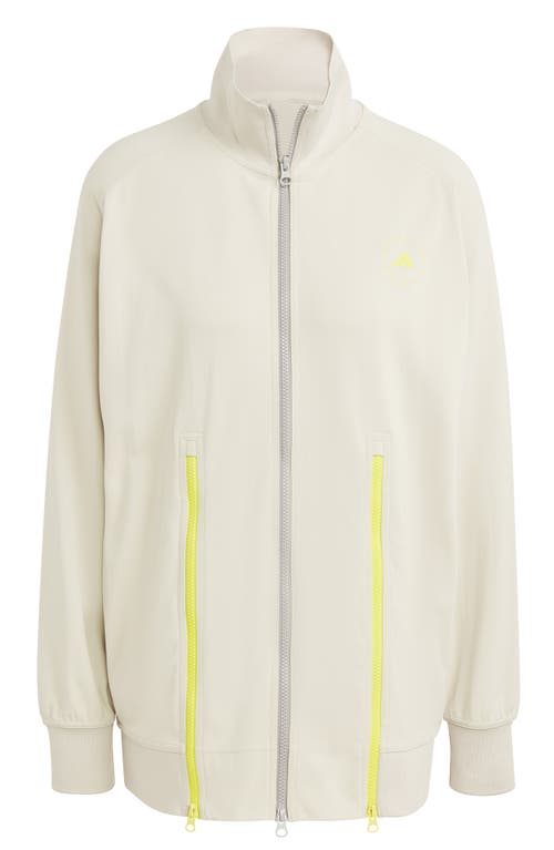 Adidas Originals Adidas Stella Mccartney Split Hem Track Jacket In White