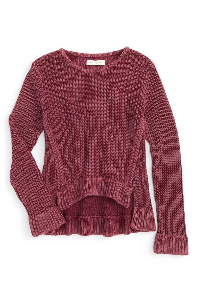 Treasure & Bond Acid Wash Sweater, Main, color,