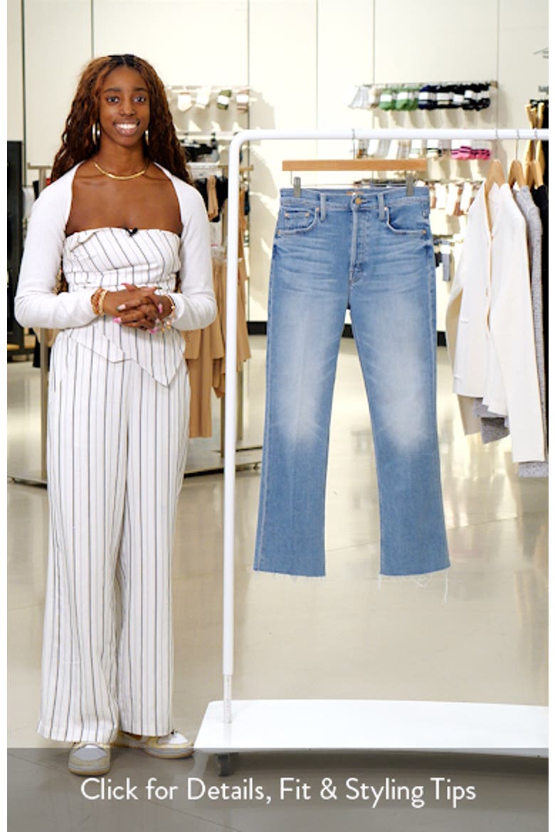 The Tripper High Waist Ankle Fray Flare Jeans video