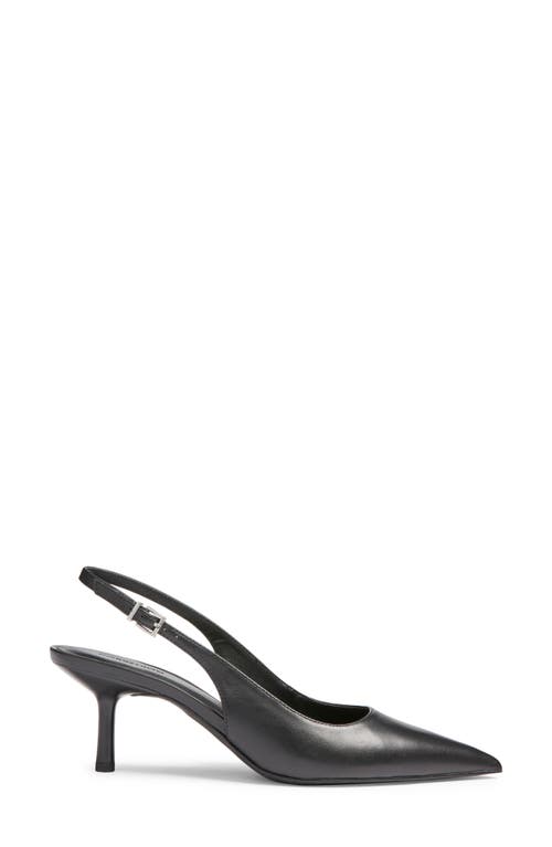 Nordstrom Liza Slingback Pointed Toe Pump In Black