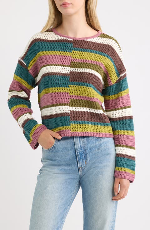 Mix Stripe Pullover