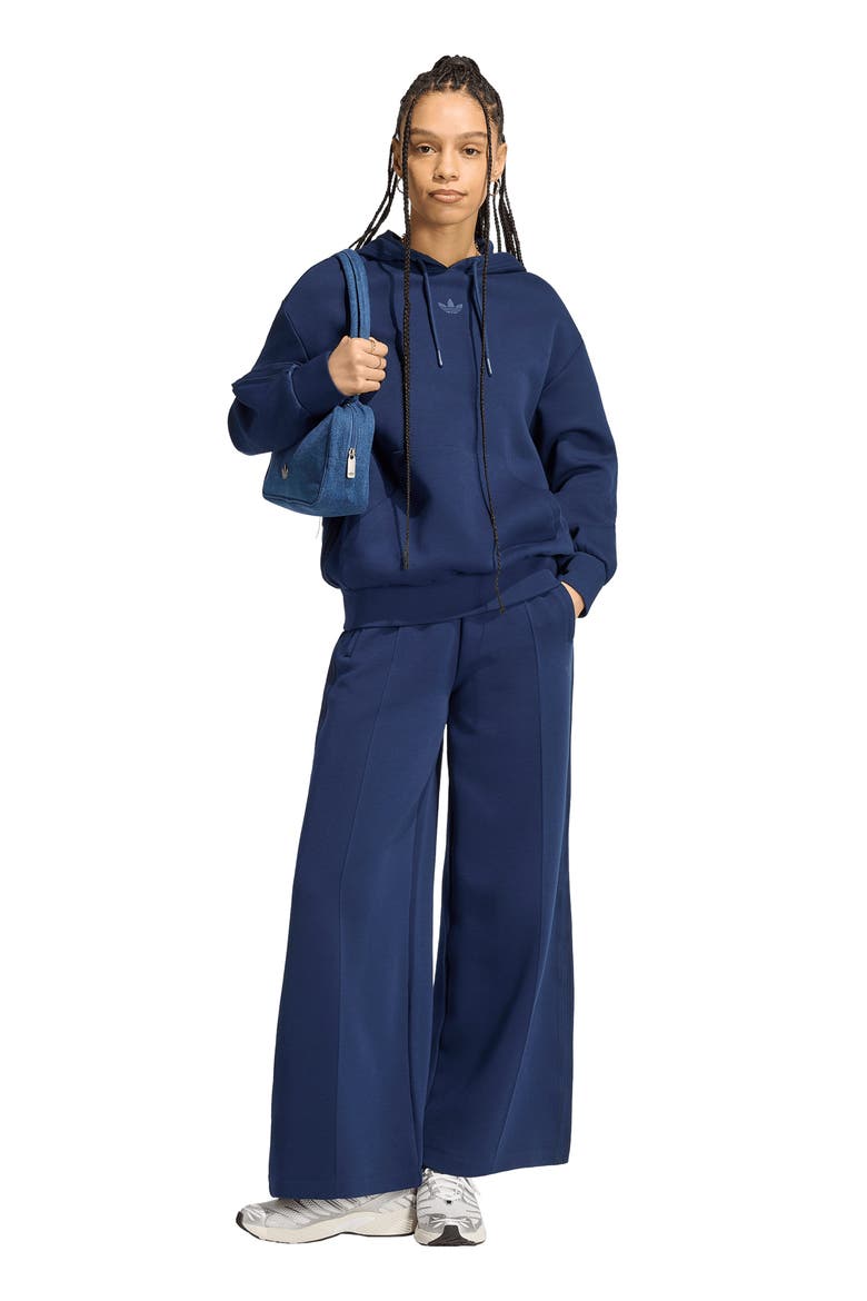 Spacer Oversize Trefoil Hoodie, Alternate, color, NINDIG