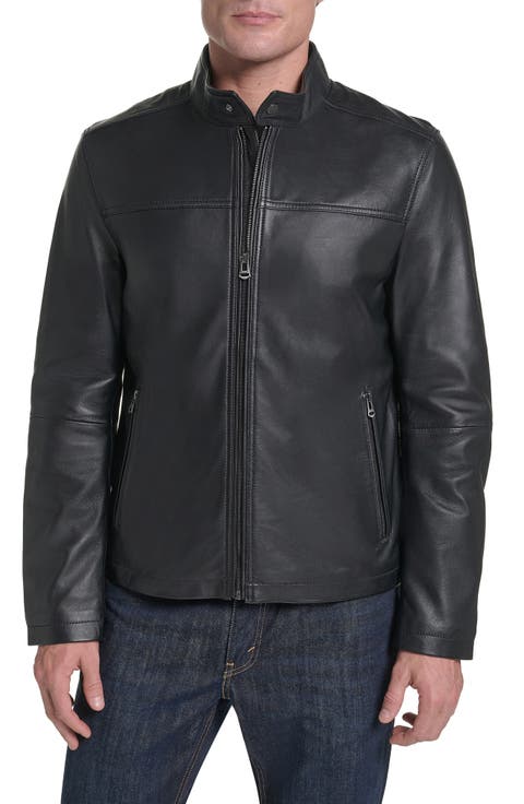 Leather Moto Jacket
