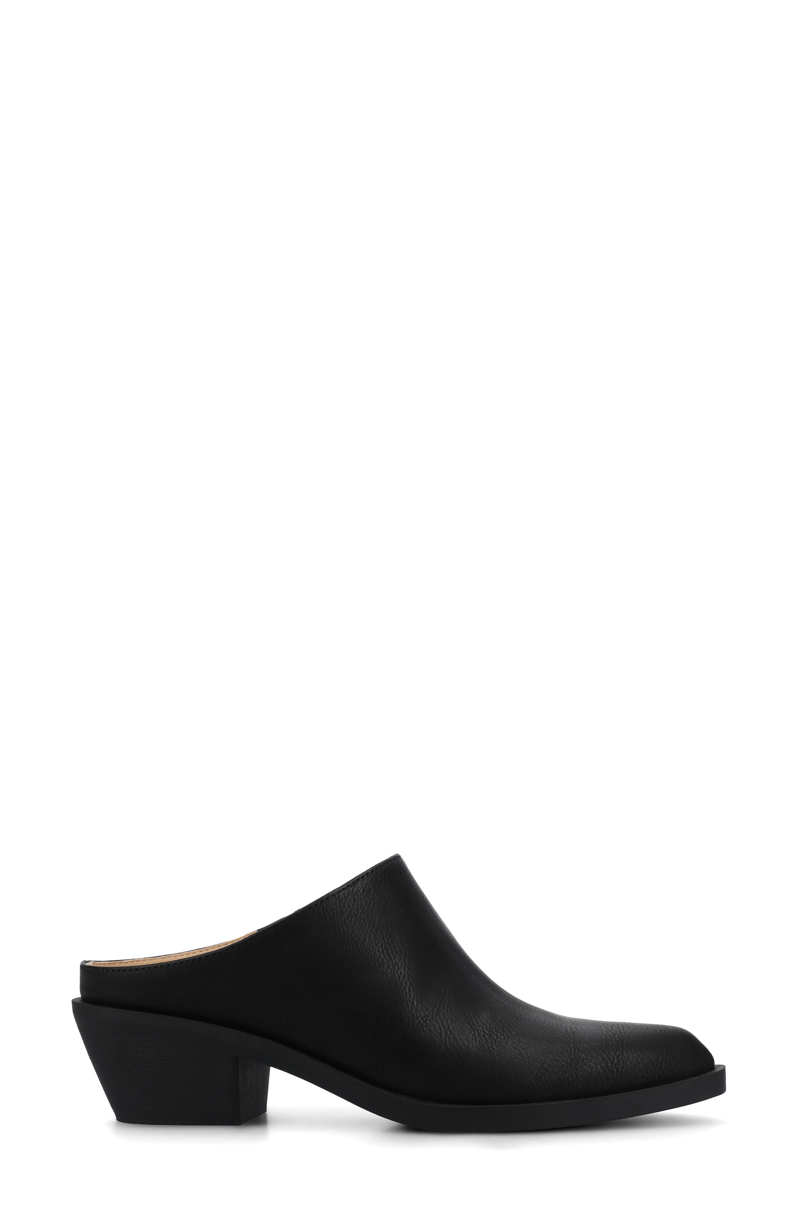 Journee Collection Tomeka Mule, Alternate, color, Black