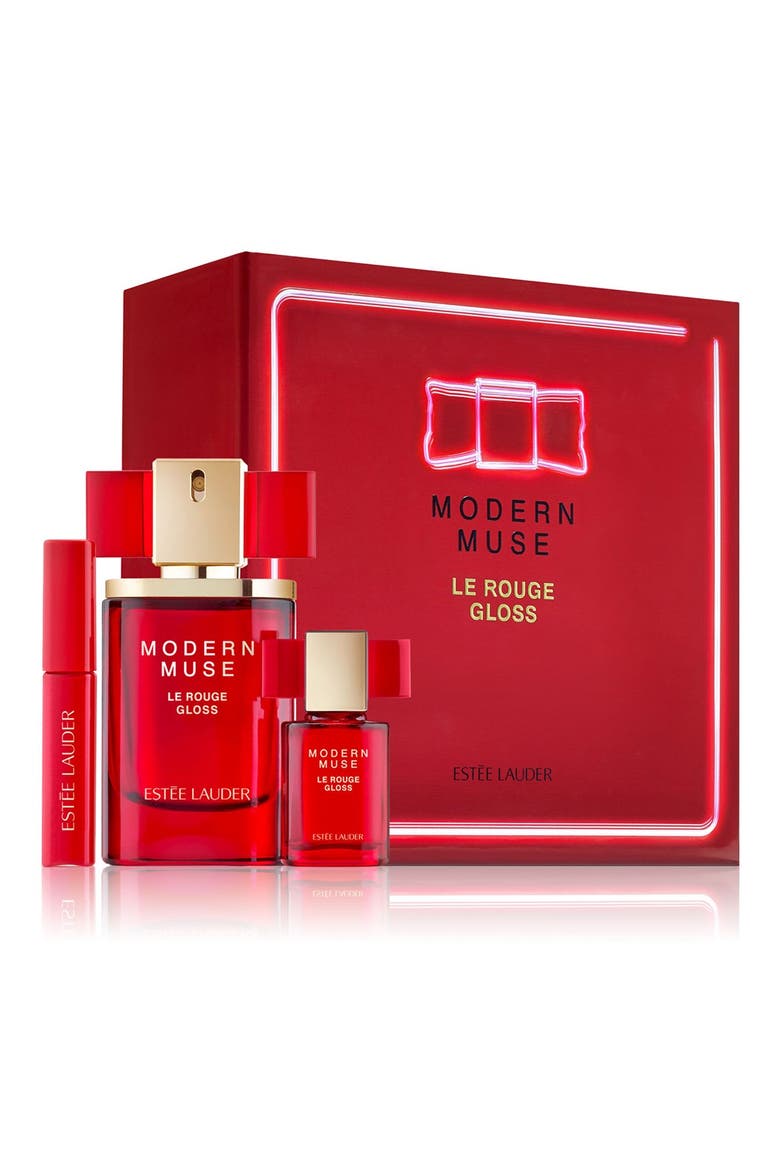 'Modern Muse Le Rouge Gloss' Set (Limited Edition), Main, color, NO COLOR