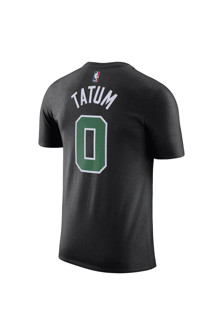 Men's Jordan Brand Jayson Tatum Black Boston Celtics 2022/23 Statement Edition Name & Number T-Shirt, Alternate, color, Black