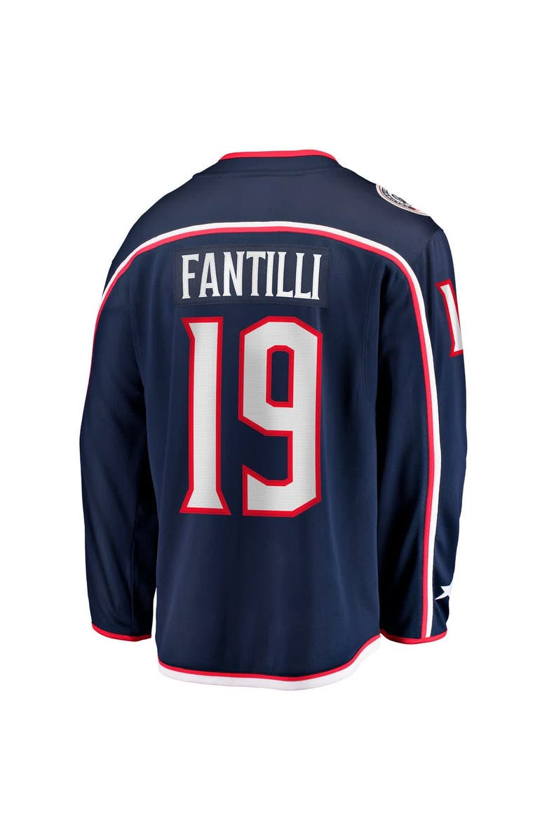 FANATICS Men's Fanatics Adam Fantilli Navy Columbus Blue Jackets Home Premier Breakaway Player Jersey, Alternate, color, Navy