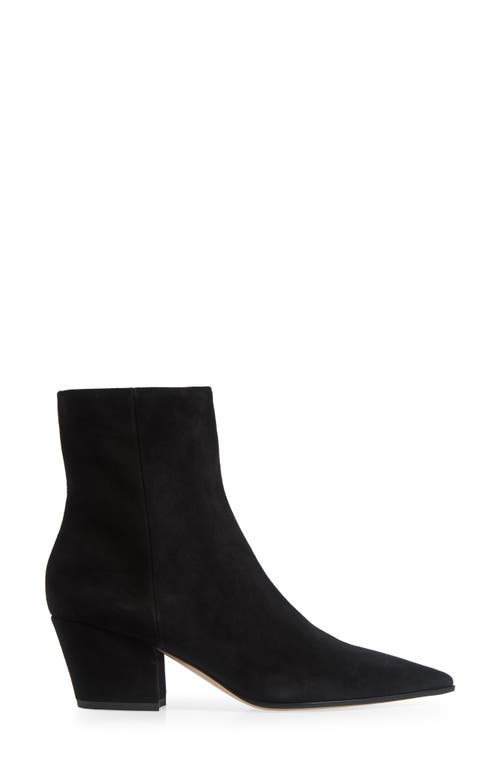 Gianvito Rossi Keinna Pointed Toe Sock Boot In Black