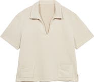 Fortela Grand Brushed Jersey V-Neck Sweater