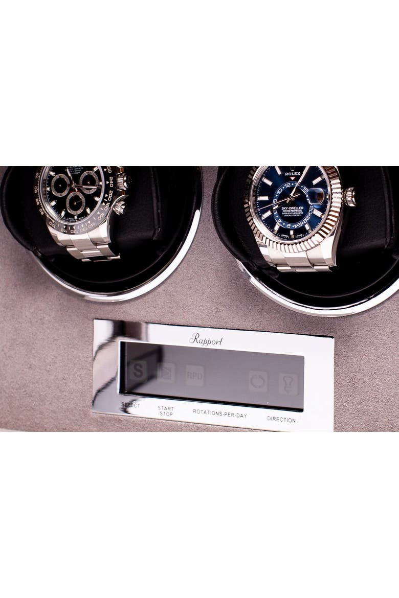 FORMULA DUO WATCH WINDER, Alternate, color, Carbon Fibre
