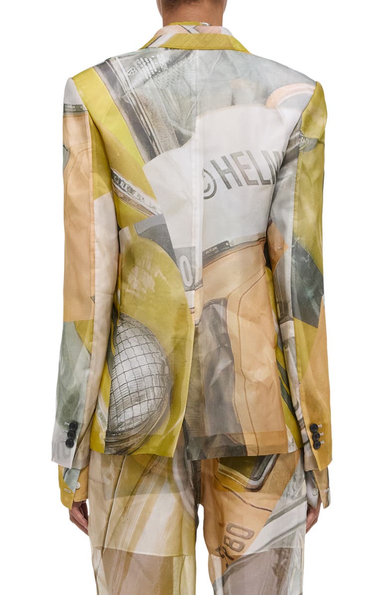 Helmut Lang Print Blazer, Alternate, color,
