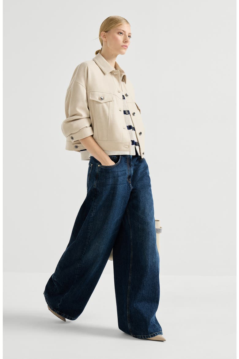 Authentic denim trousers, Alternate, color, Dark Denim