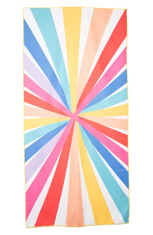 Katydid Happy Face Sunshine Quick Dry Beach Towel
