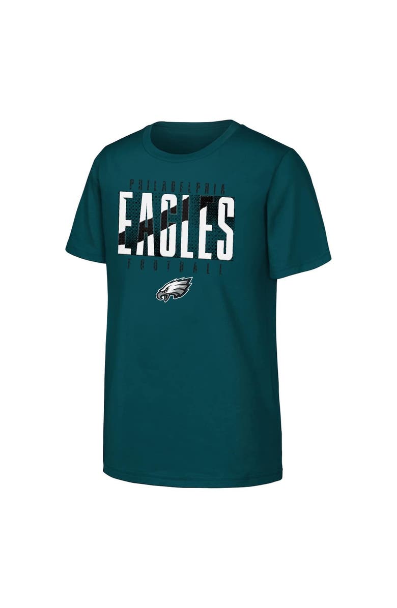 Outerstuff Youth Outerstuff Green Philadelphia Eagles Posterize T-Shirt, Alternate, color, Green