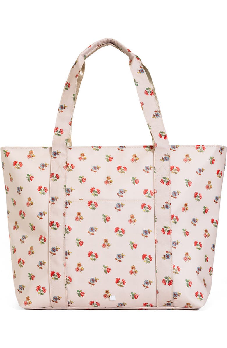 TRVL Design Charlotte Jumbo Tote, Main, color, Tan