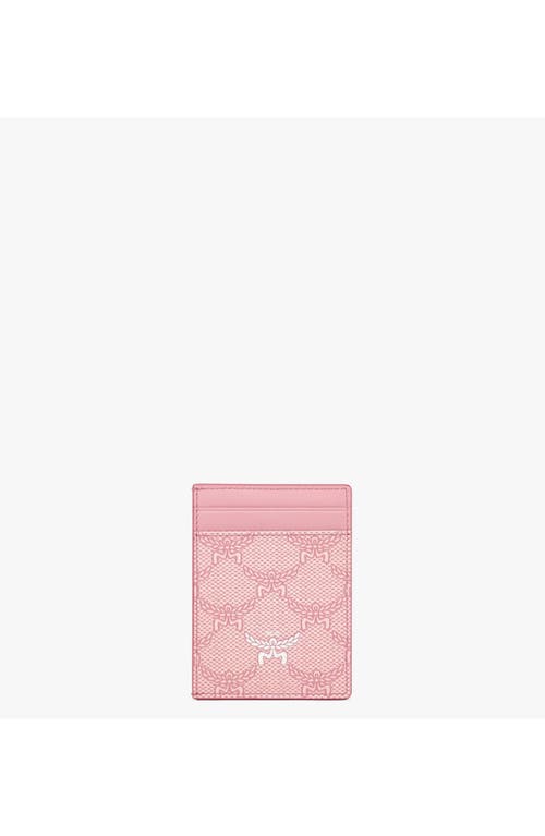 Mcm Himmel Card Case In Pink