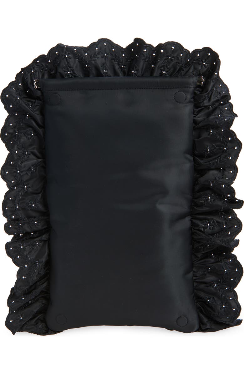 Simone Rocha Pillowcase Clutch, Alternate, color, Black/ Jet