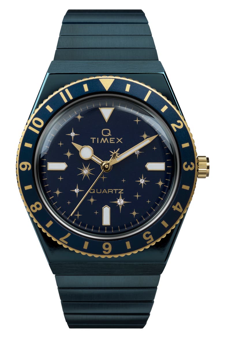 Celestial Expansion Band Watch, 36mm, Main, color, BLUE/ BLUE/ BLUE