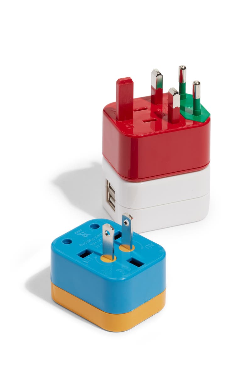 Flight 001 5-in-1 Universal Travel Adapter, Main, color, 