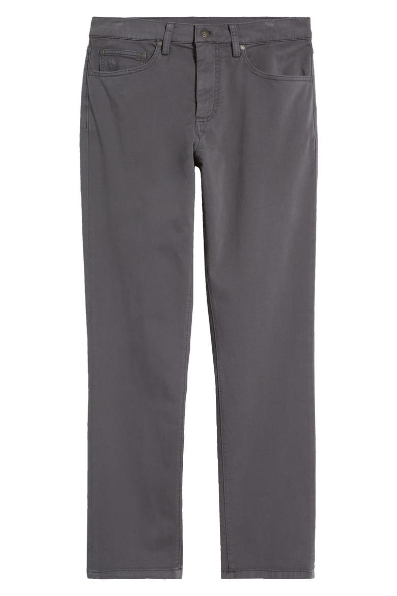 The Richmond Five-Pocket Straight Leg Pants, Alternate, color, MEDIUM GREY