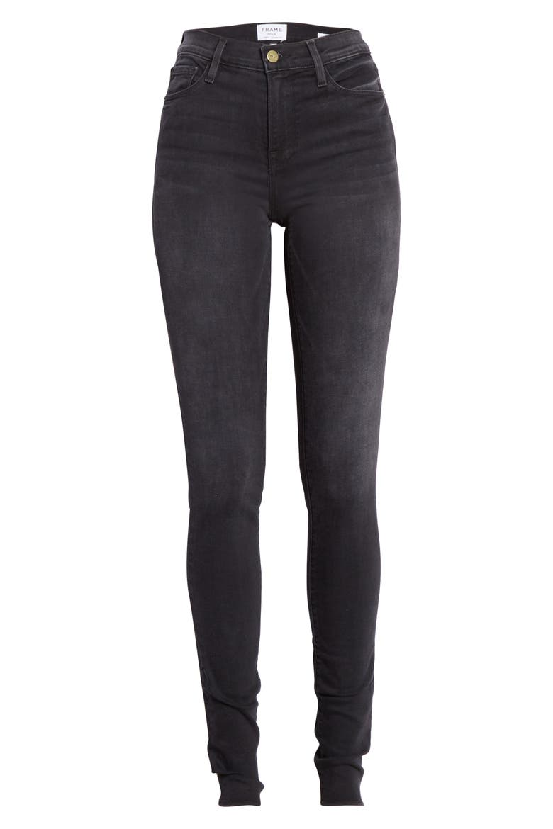 Forever Karlie Ripped Skinny Jeans, Alternate, color, SABIO