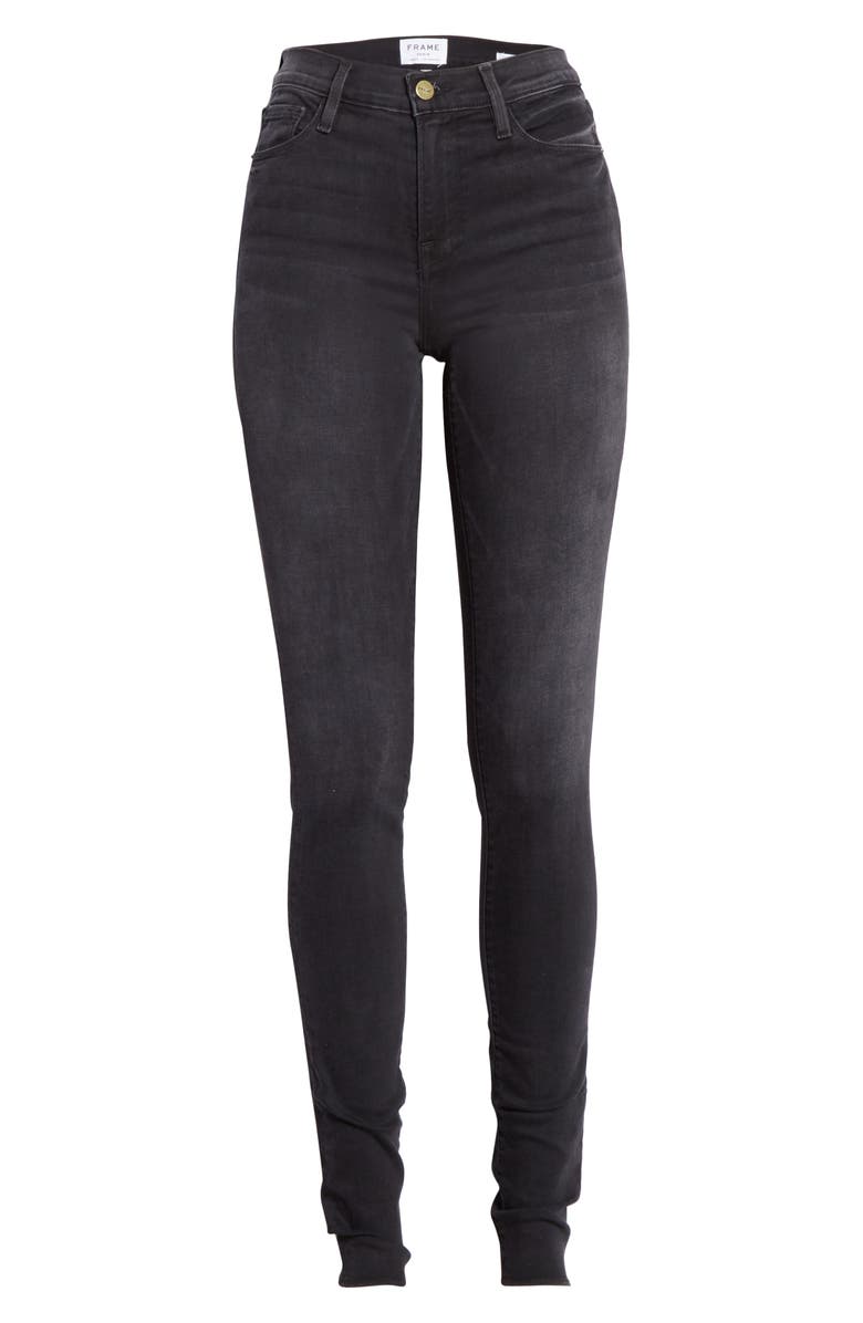 FRAME Forever Karlie Ripped Skinny Jeans, Alternate, color, 