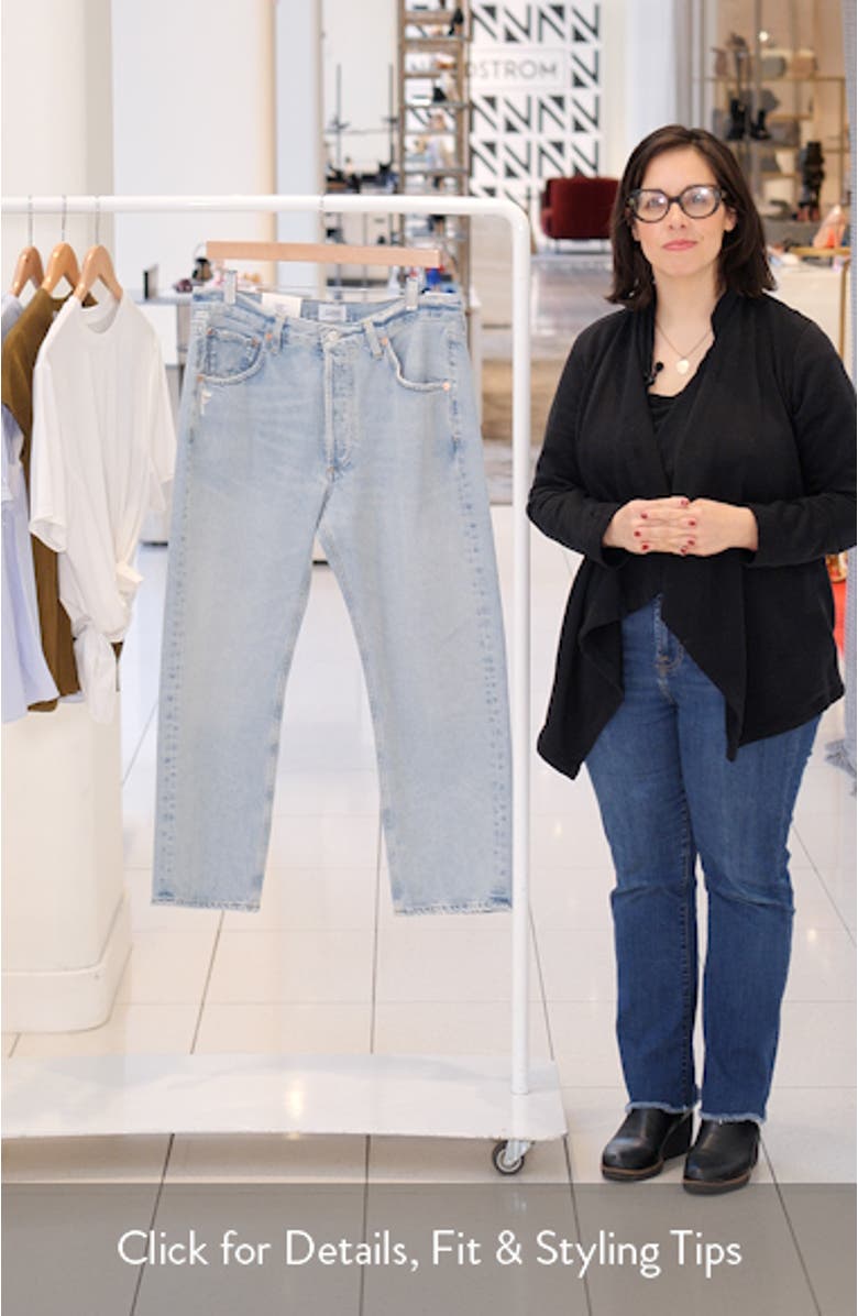 Winslow High Waist Crop Boyfriend Jeans, sales video thumbnail