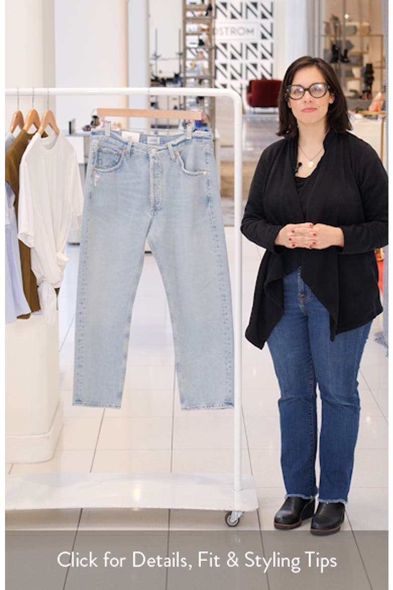 Winslow High Waist Crop Boyfriend Jeans video