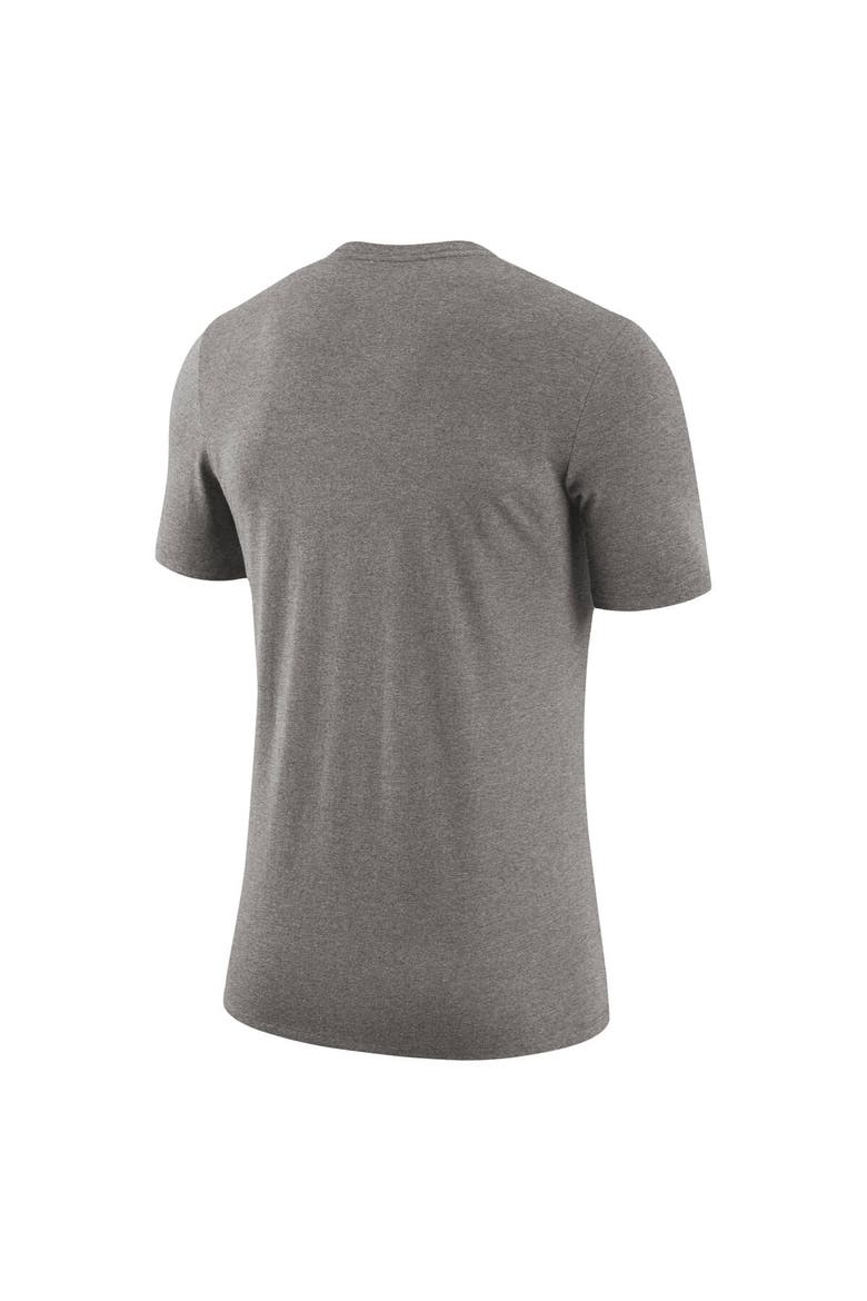Men's Nike Heather Gray Texas Longhorns Retro Tri-Blend T-Shirt, Alternate, color, Heather Gray