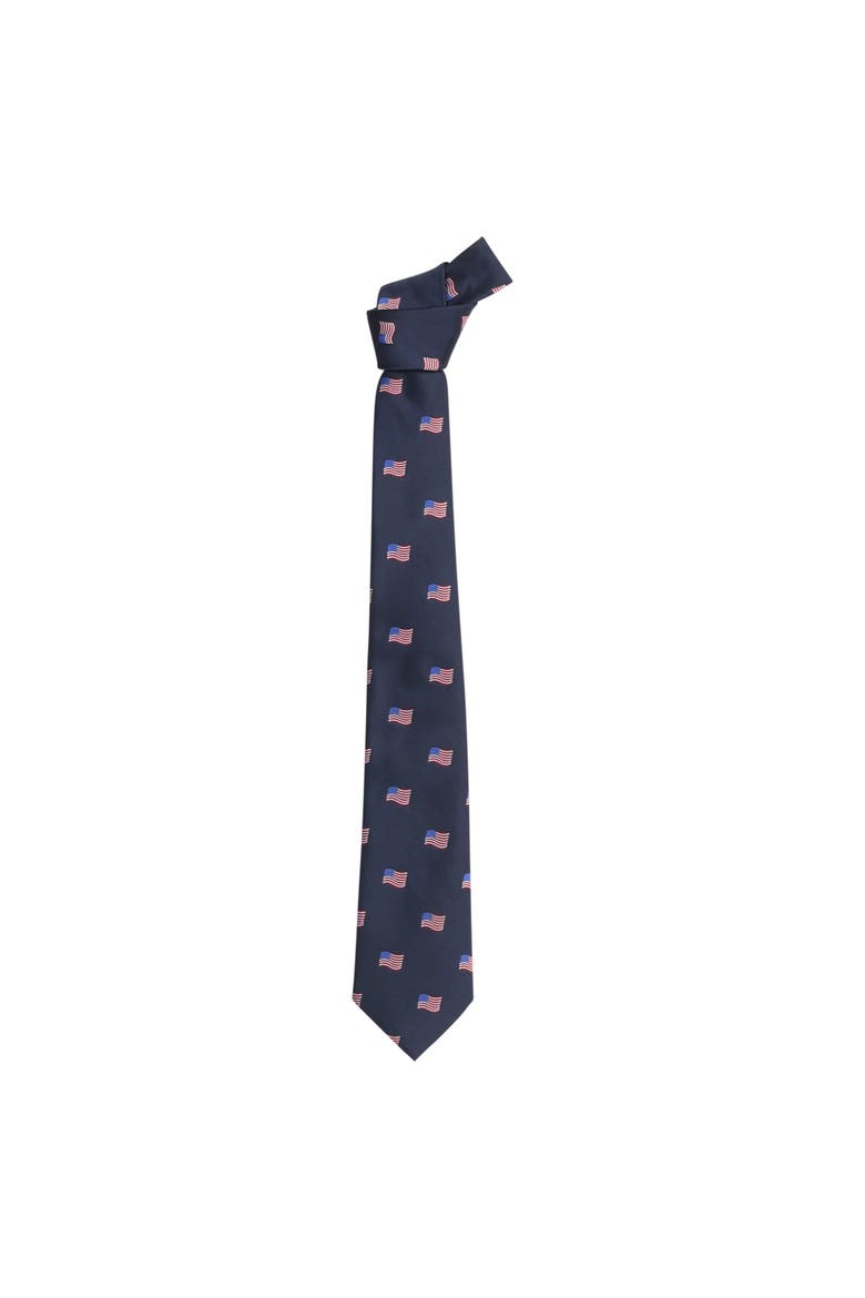 Kids' Neck Tie, Main, color, Americana