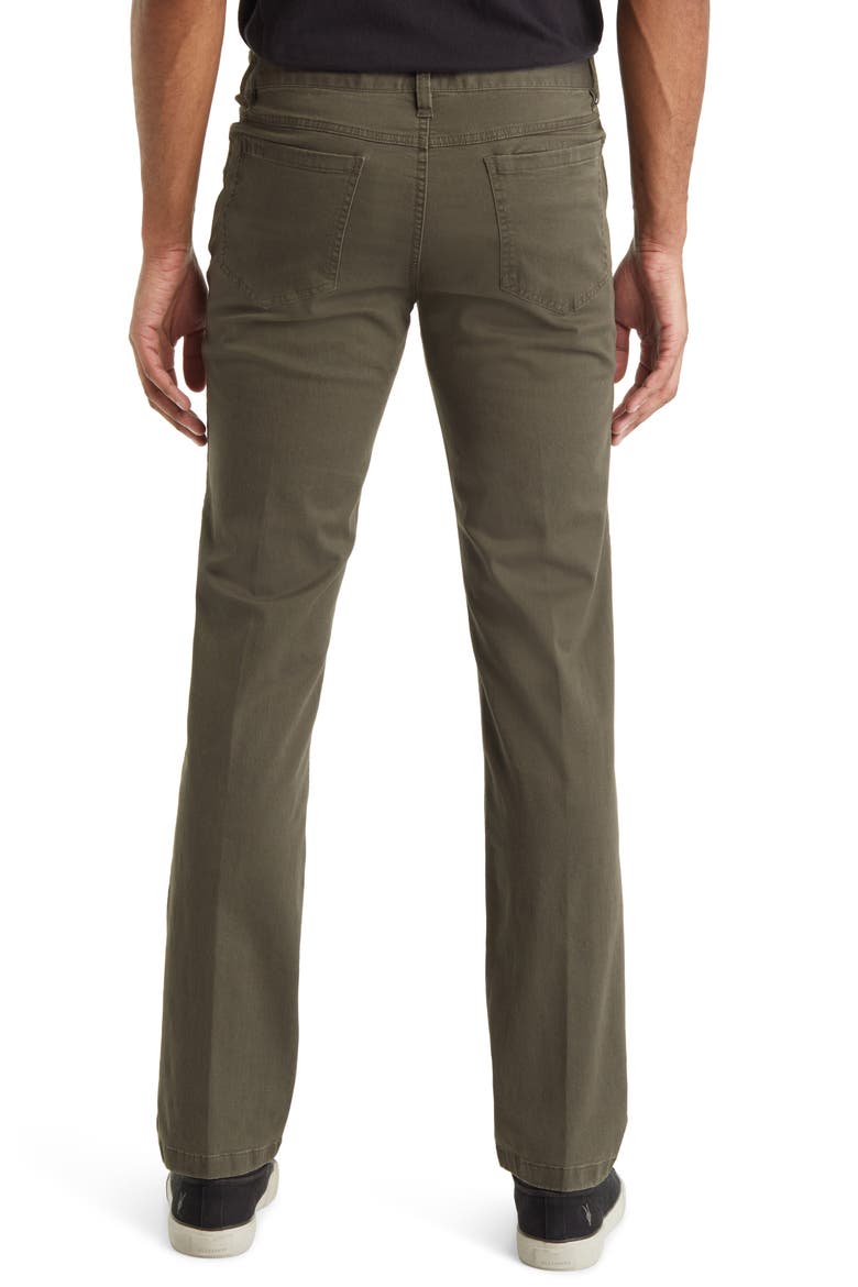 Stretch Comfort 5-Pocket Pants, Alternate, color, DARK MOSS
