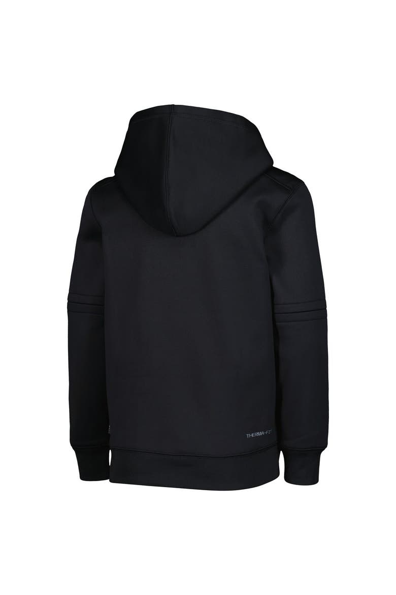 Youth Nike Black Colorado Rockies Pregame Performance Pullover Hoodie, Alternate, color, Black