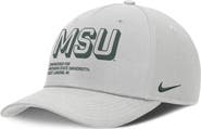 Nike Men's Nike Gray Michigan State Spartans 2025 Sideline Dust Pinched Rise Adjustable Hat