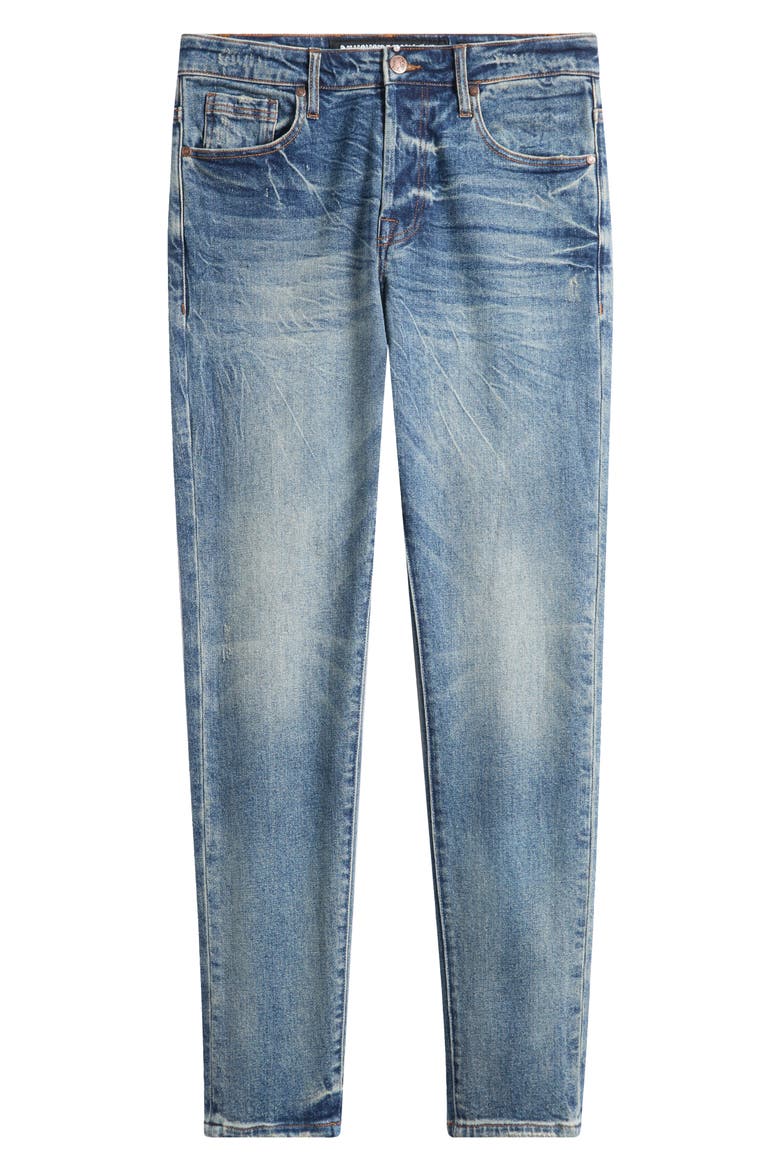 Trek Slim Fit Distressed Jeans, Alternate, color, RACER