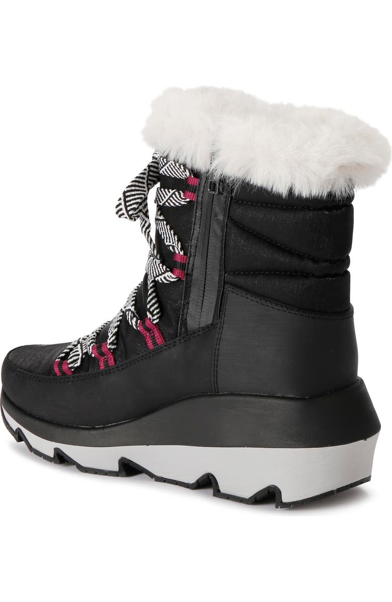 Spyder Camden Faux Fur Trim Waterproof Insulated Boot, Alternate, color,