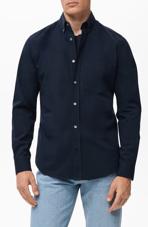 Regular Fit Button Down Shirt