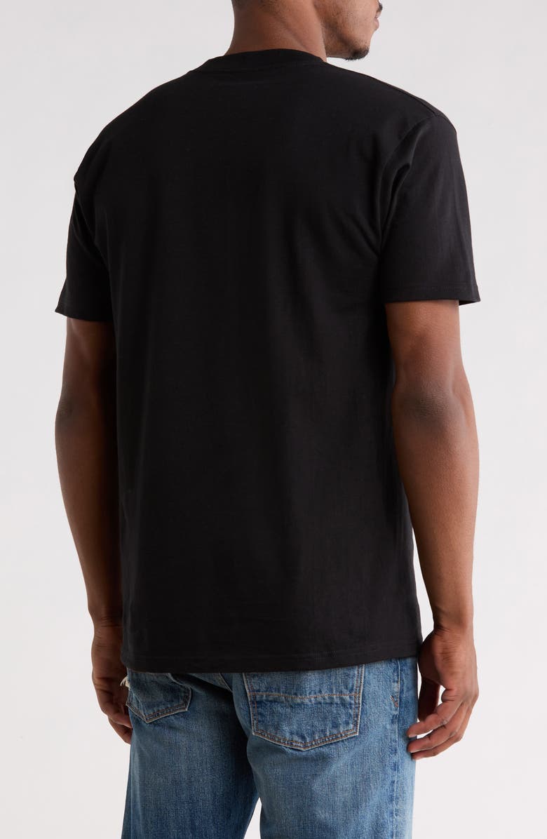 Obey Half Icon Cotton Graphic T-Shirt, Alternate, color, Black