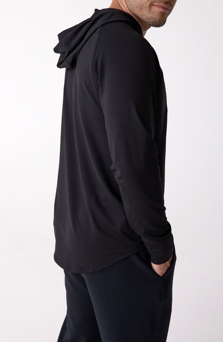 Centerline Athletics Layering Hoodie Men's, Alternate, color, Black
