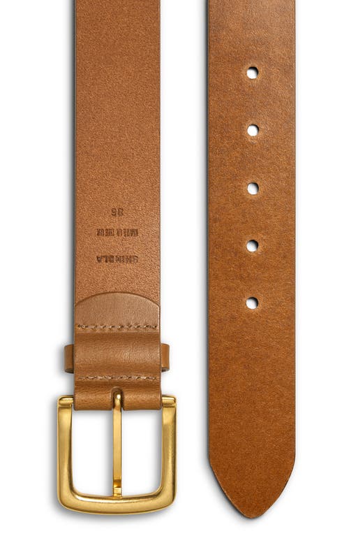 Shinola Essential Leather Belt In Brown