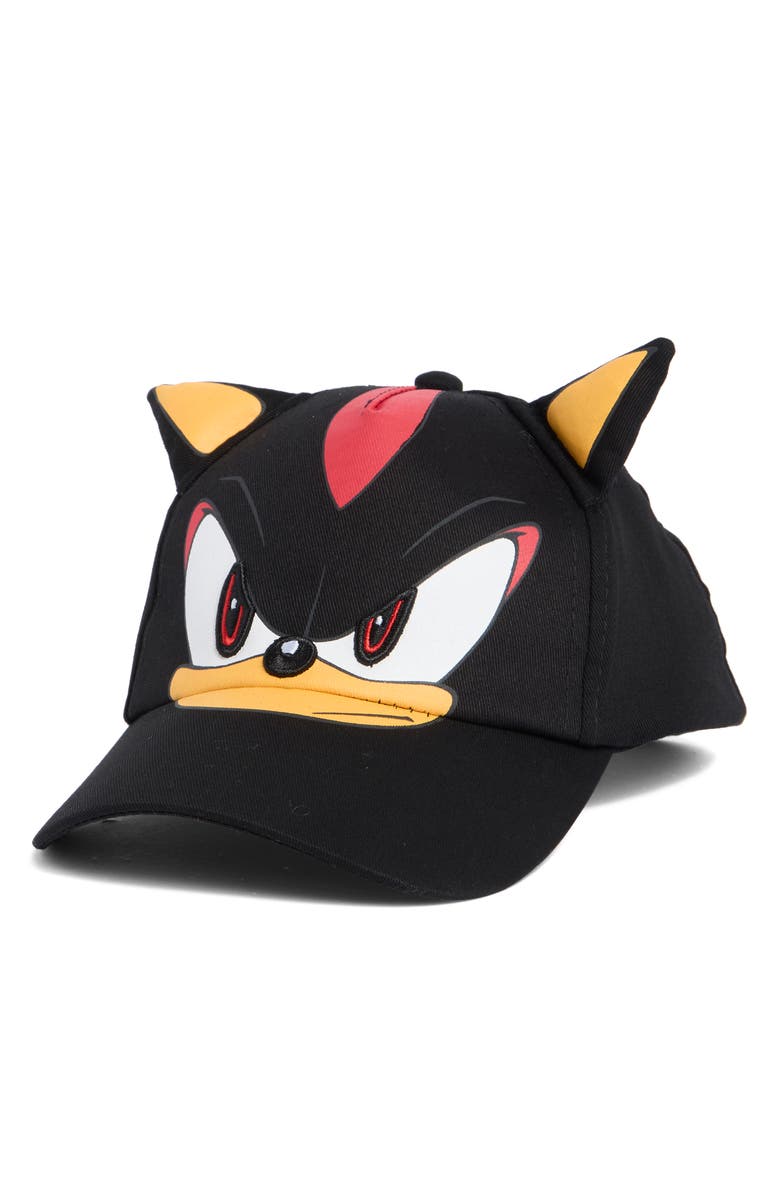 USPA ACCESSORIES Kids' Sonic the Hedgehog<sup>®</sup> 3D Baseball Cap, Main, color, Black