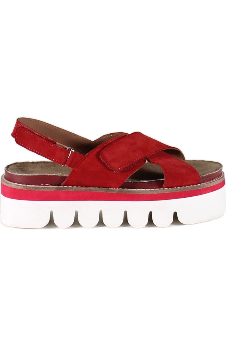 Diba True Razzle Dazz Slingback Platform Sandal, Alternate, color,