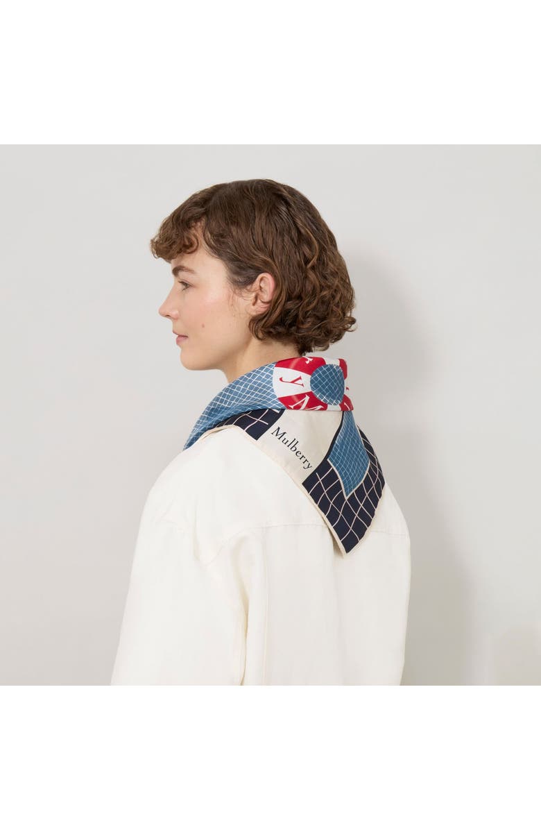 Mulberry Silk Summer Pool Square Scarf, Alternate, color, 