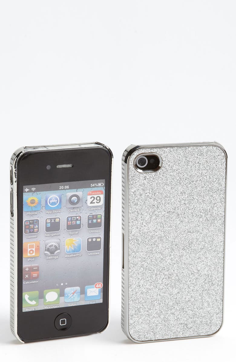 Design Lab 'Glitter' iPhone 4 & 4S Case, Main, color,