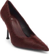 Jeffrey Campbell Genuine Calf Hair Pointed Toe Pump