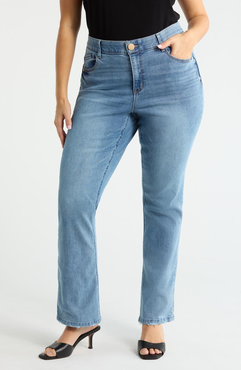 Wit & Wisdom Brittany 'Ab'Solution High Waist Itty Bitty Bootcut Jeans, Main, color,