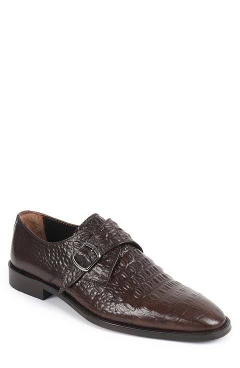 Soleno Monk Strap Shoe (Men)