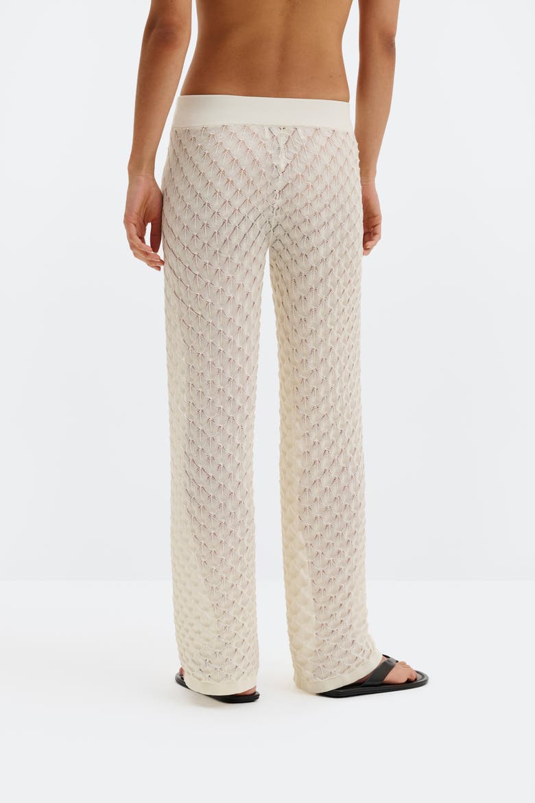 Alissa Knitted Pants, Alternate, color, Cream