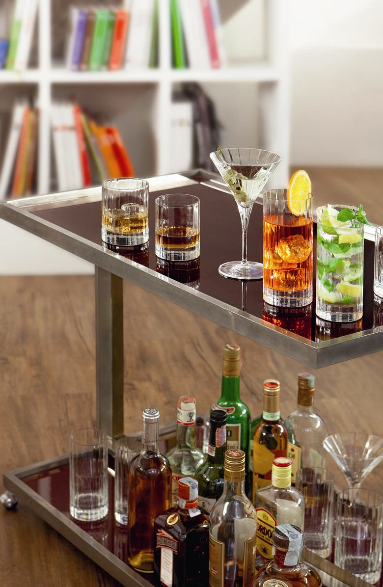 Luigi Bormioli Bach Set of 4 Double Old Fashioned Glasses, Alternate, color, Clear